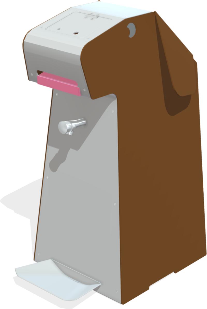 arredo cestini portarifiuti bau bau dog toilet oasi dtbo02