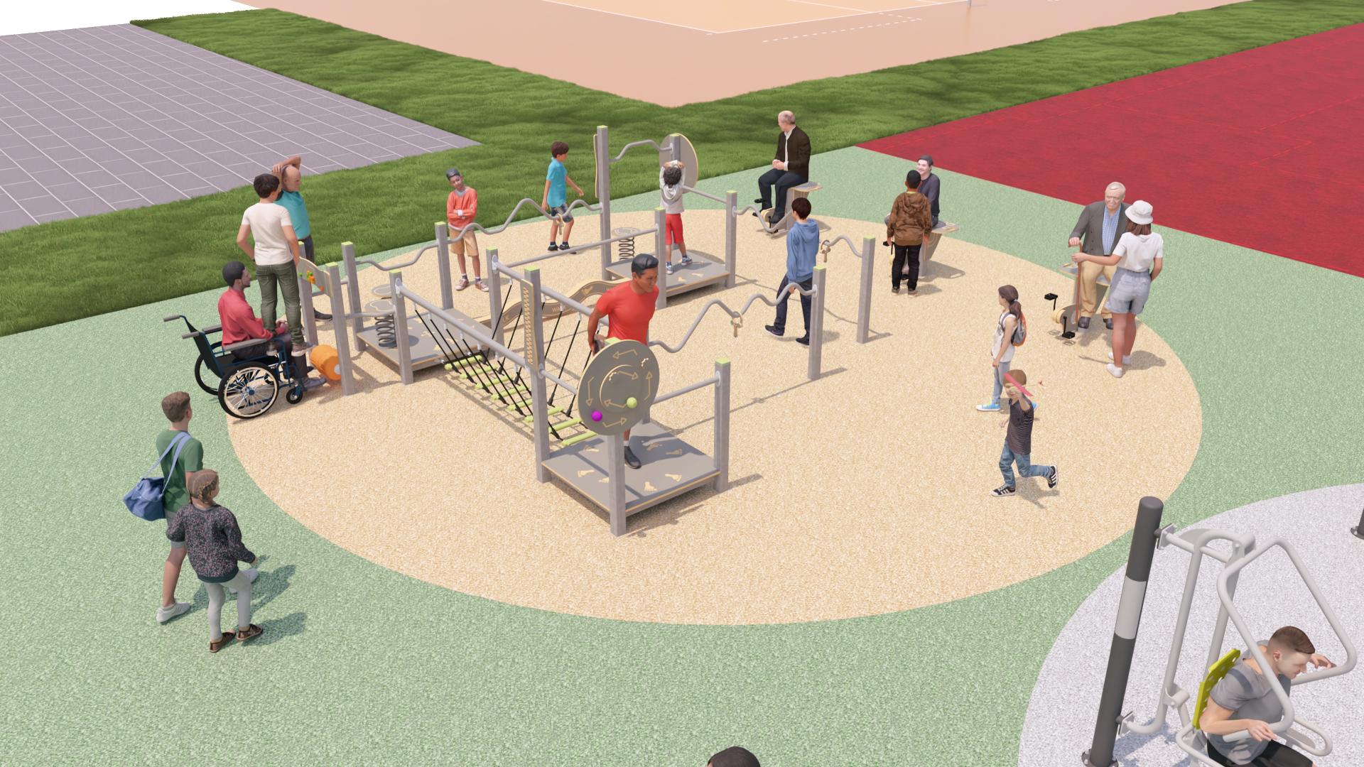 playground inspirations l'area fitness accessibile per ogni et&agrave;