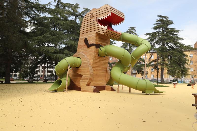 holzhof in italia Parco tematico con TREX linea Fantasy - Latina