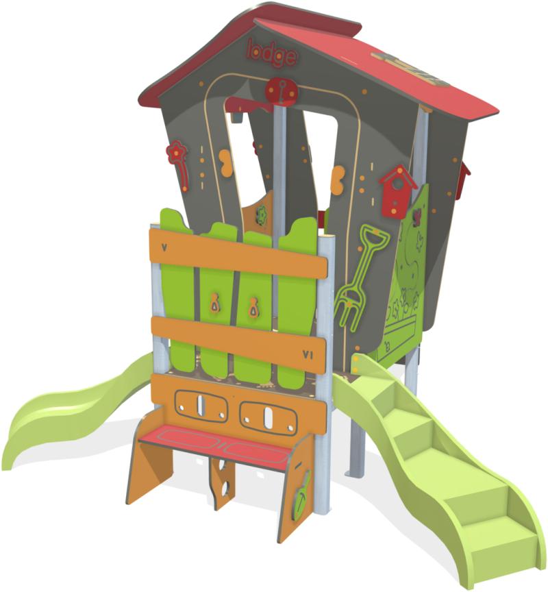 playgrounds playhouses line lodge xb12