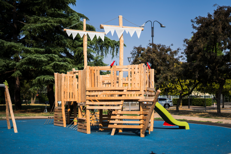 holzhof in italy Parco in robinia - Segrate