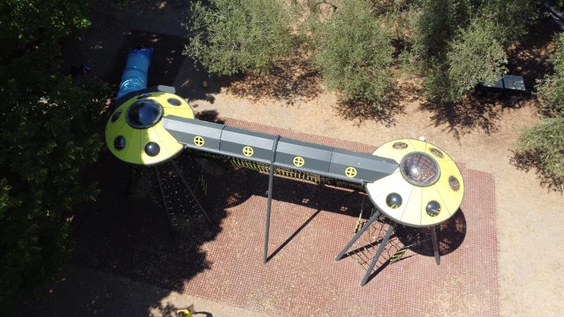 playgrounds fantasy twin spaceship xfy200