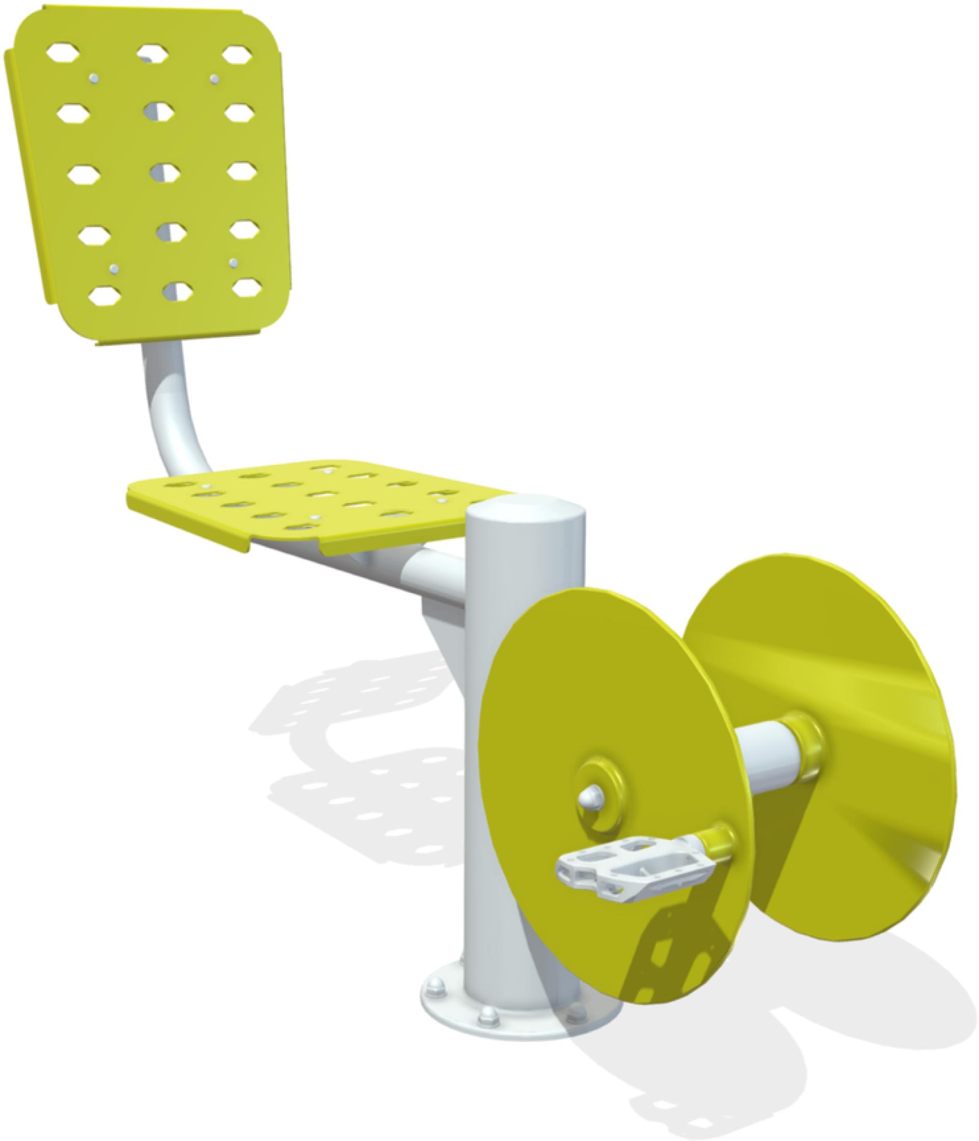 fitness basic fitness foot reel with seat inclusive tr81inc