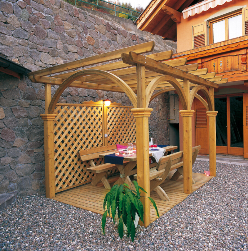 arredo gazebi e pergolati pergolato prestige