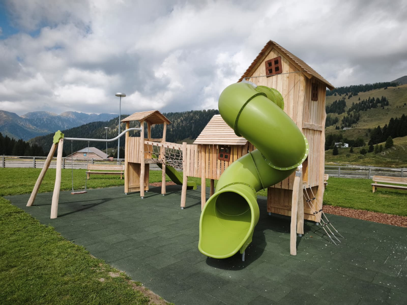 holzhof in italy Parco in robinia su misura - Passo Brocon