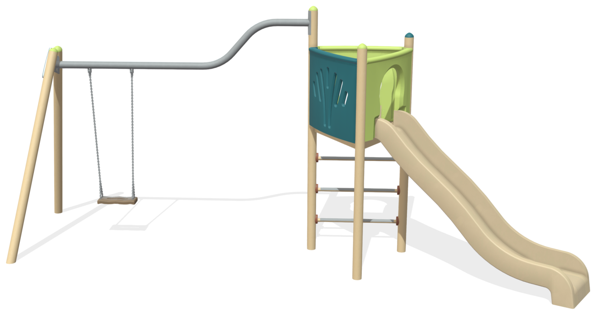 playgrounds forest line xfs90a