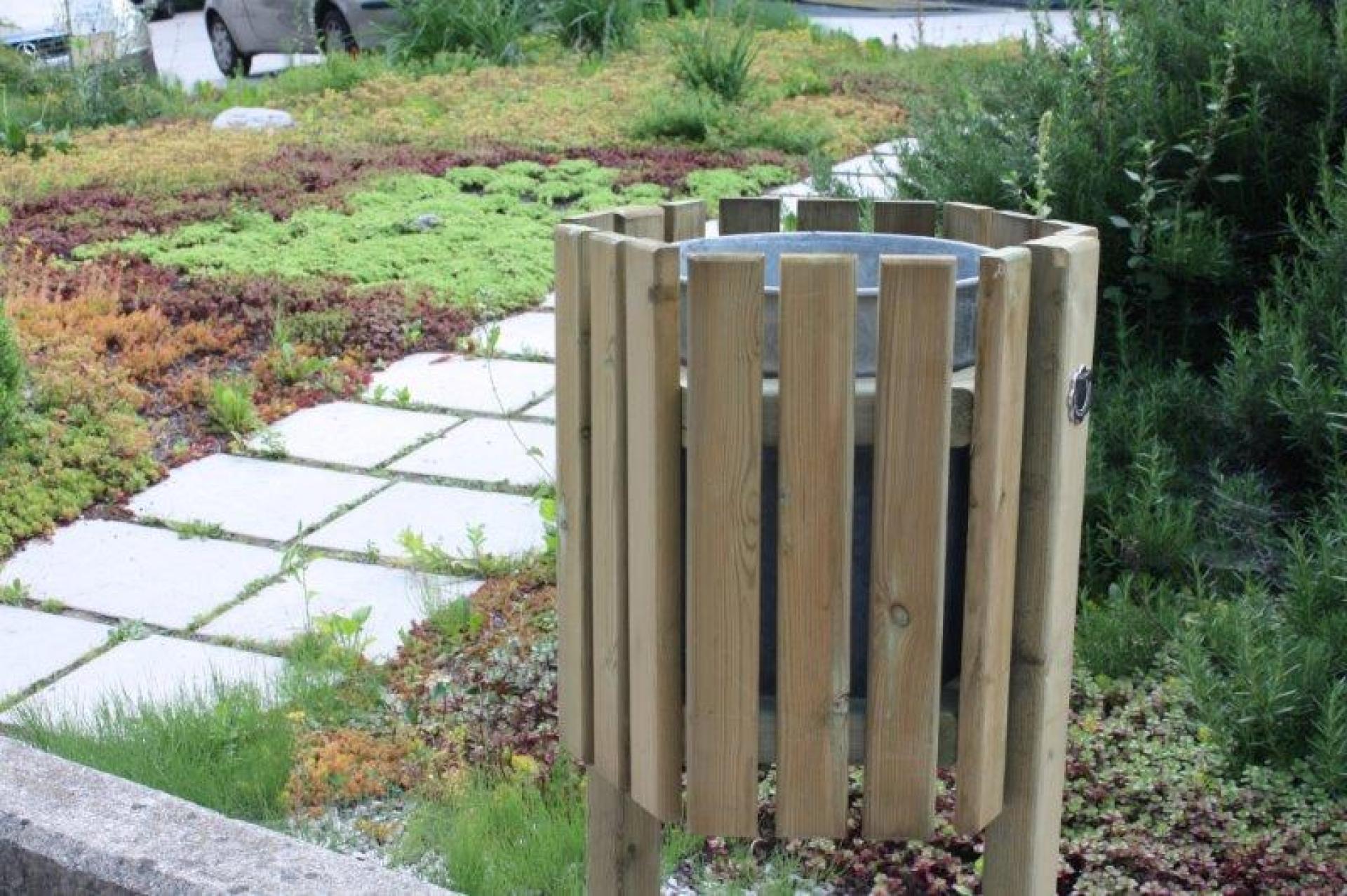 parchi cestini portarifiuti cao02m